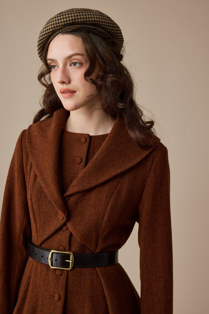 Gemma 17 | 100% wool victorian coat