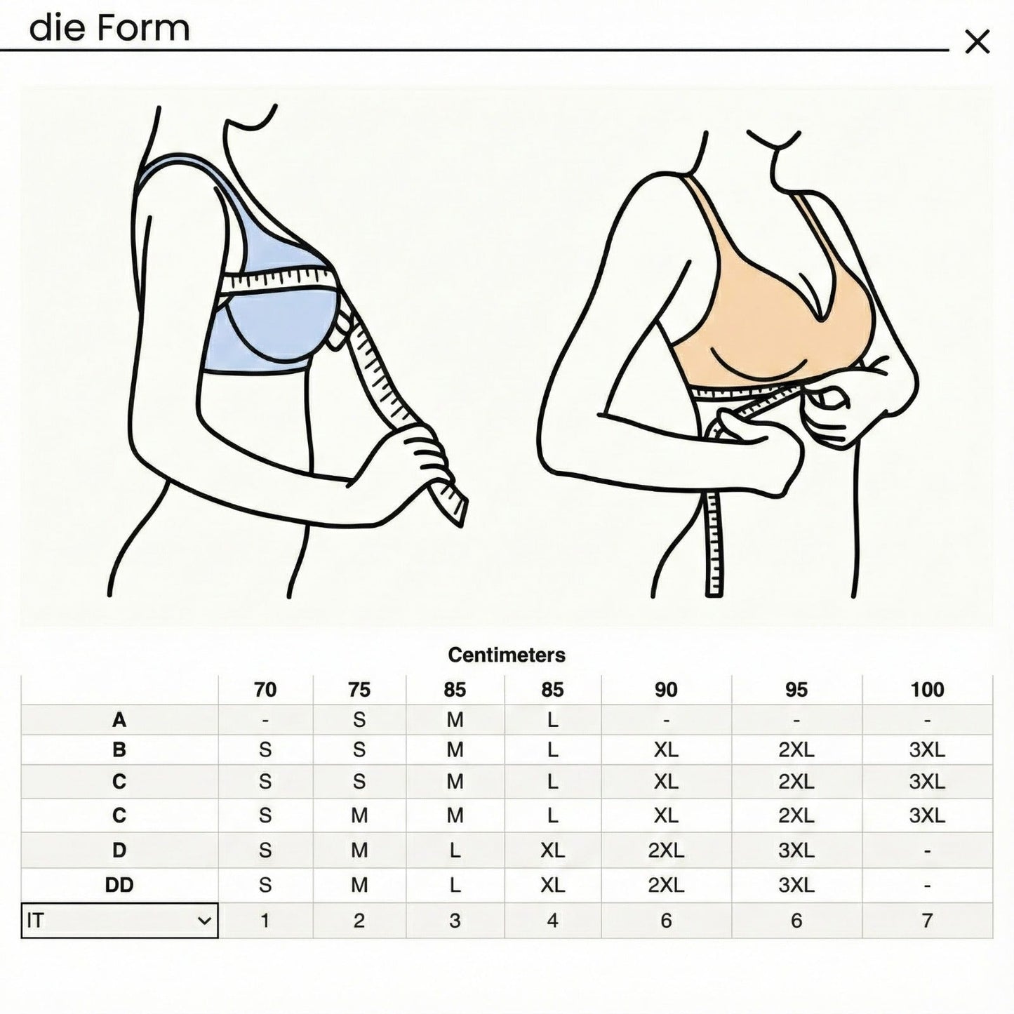 Die Form™ Jelly Bra