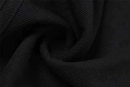 Mouwloze Rugloze Bodysuit Met Uitsnijdingen In Effen Kleur